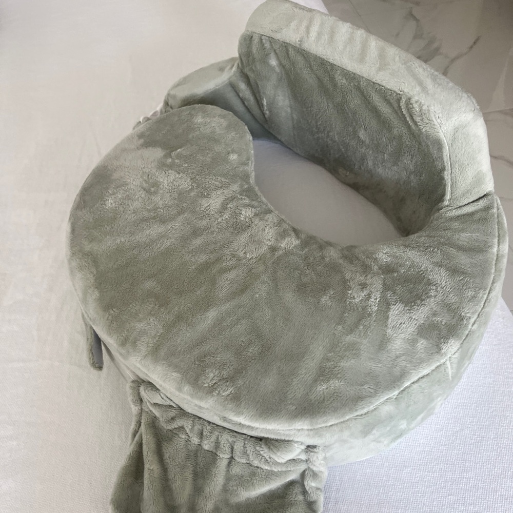 Soft Green Travel Neck Pillow